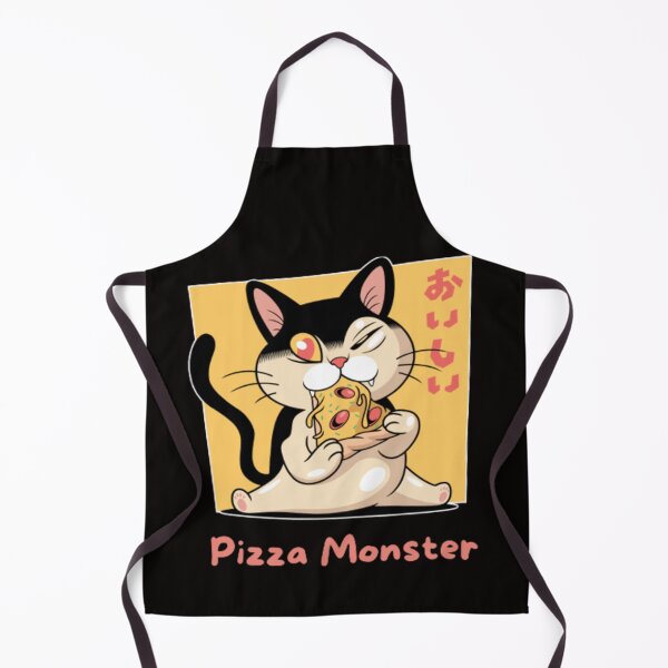 Item preview, Funny Cat Eating A Pizza designed and sold by Nero9o.