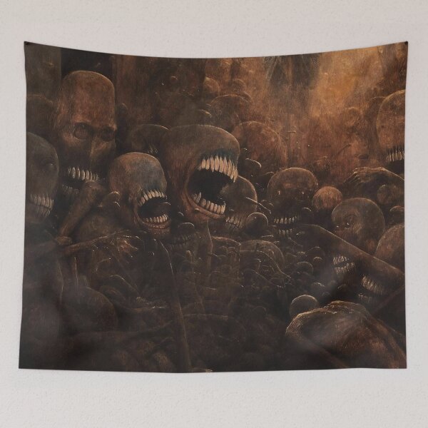 Item preview, Untitled (Laughs), by Zdzisław Beksiński designed and sold by JustContemplate.
