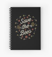 Rette die Bienen Spiralblock