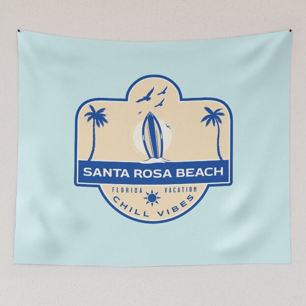 Item preview, Santa Rosa Beach Floria Vacation Chill Vibes designed and sold by AlanPhotoArt.