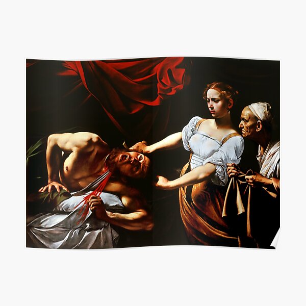 Caravaggio Judith Beheading Holofernes Poster
