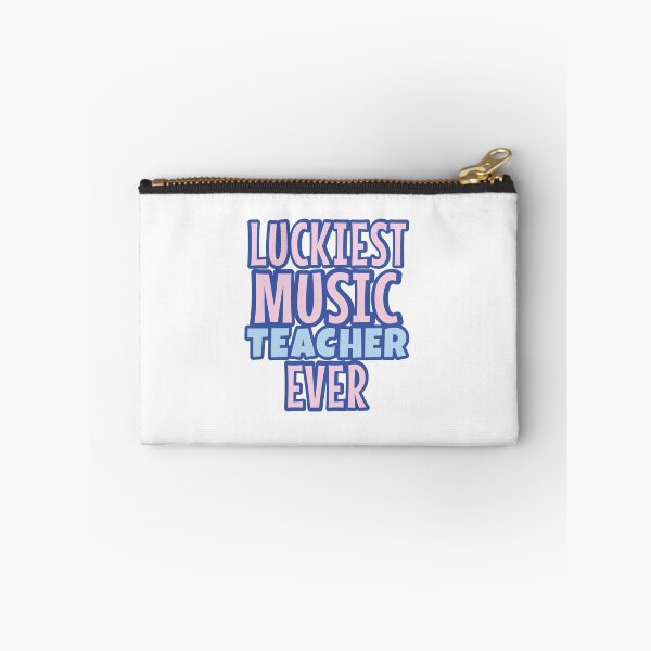 Item preview, Luckiest Music Teacher Ever designed and sold by Think4Prints.