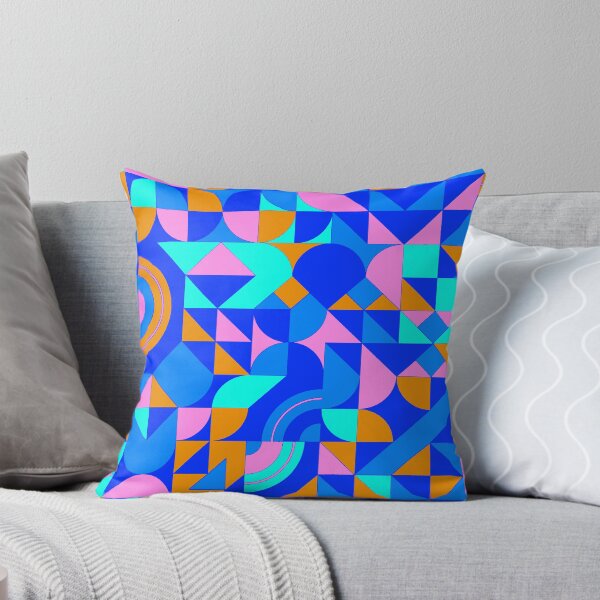 Item preview, geomattric colorful patterns conceptual Art - Abstract Neo Geo graphic design designed and sold by Design Repo.