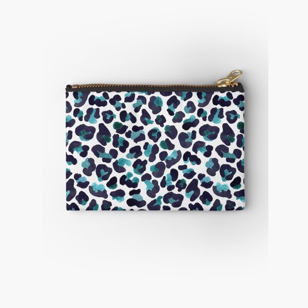 Item preview, Watercolor Animal Print with Metallic Accents | Navy and Teal designed and sold by CarolFreire.