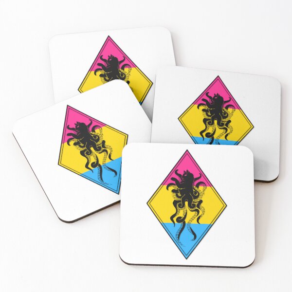 Item preview, Pansexual Cathulhu Crest designed and sold by jrivers.