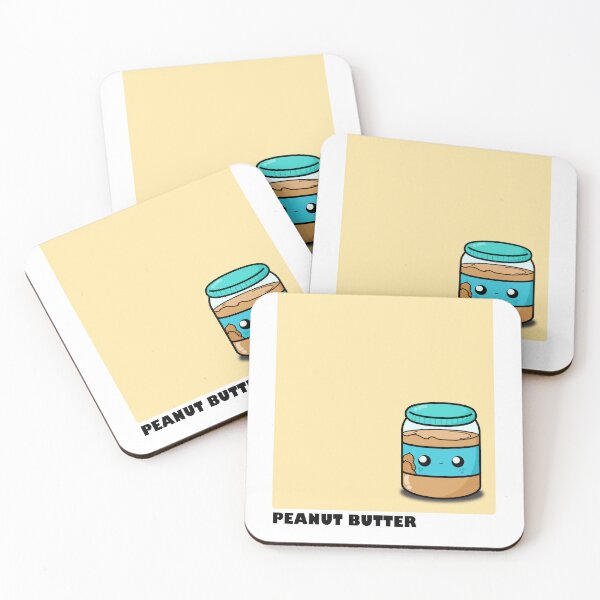 Item preview, Cute Cartoon Peanut Butter || Breakfast || Kawaii designed and sold by cookingwithten.