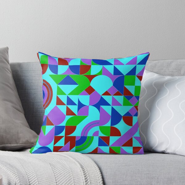 Item preview, geomattric colorful patterns conceptual Art - Abstract Neo Geo graphic design designed and sold by Design Repo.