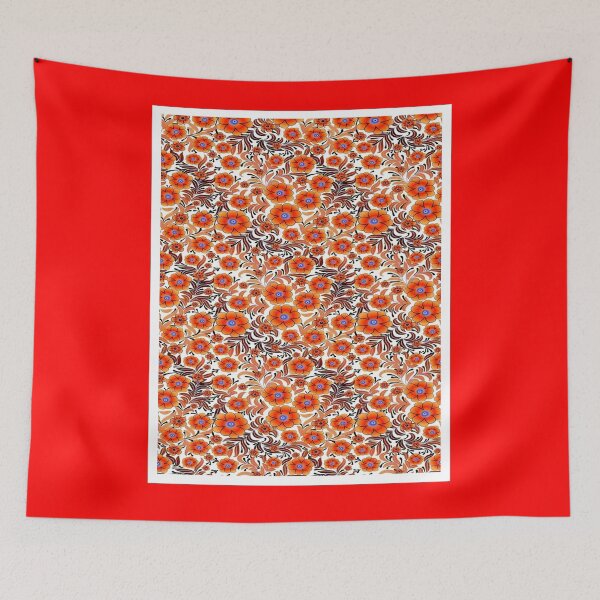 Item preview, POPPY GARDEN : Petals and Blooms Abstract Print designed and sold by posterbobs.