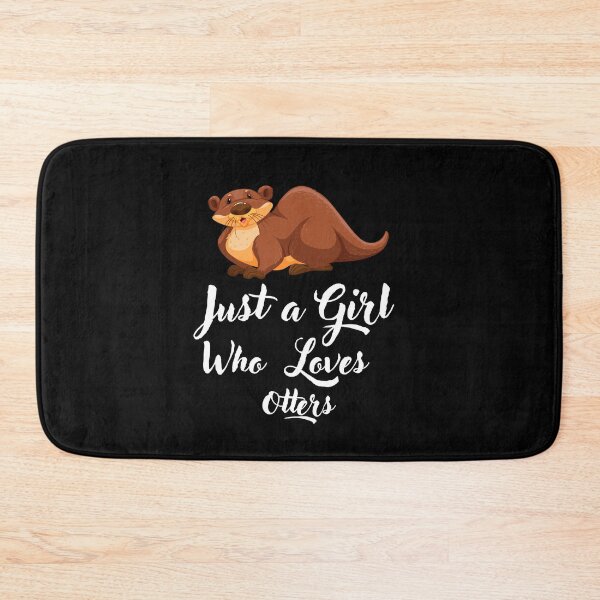 Item preview, Just a Girl Who loves Otters #02 designed and sold by WaguinhoTex.