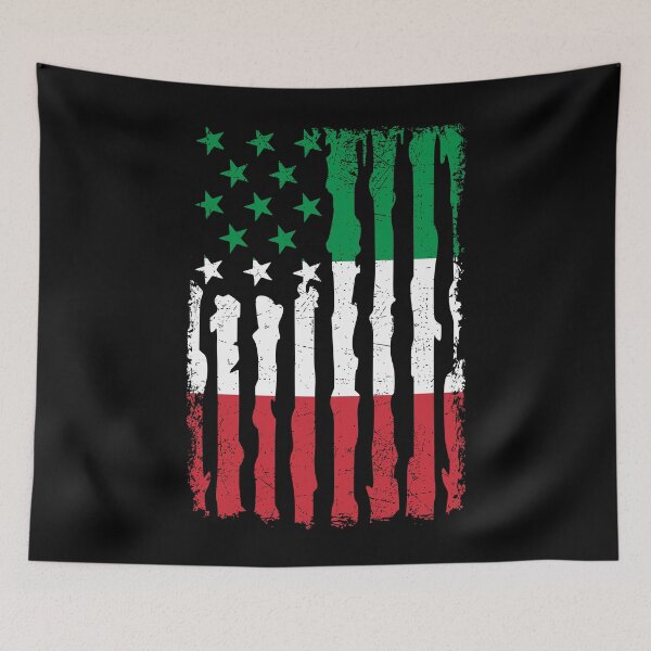 Item preview, Italian American Pride USA Flag Italy Roots designed and sold by pixeljamz.