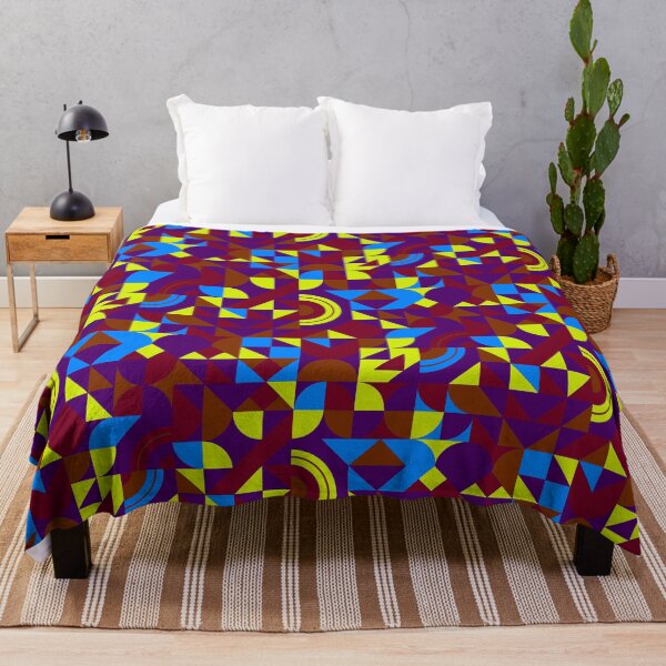 Item preview, geomattric colorful patterns conceptual Art - Abstract Neo Geo graphic design designed and sold by Design Repo.