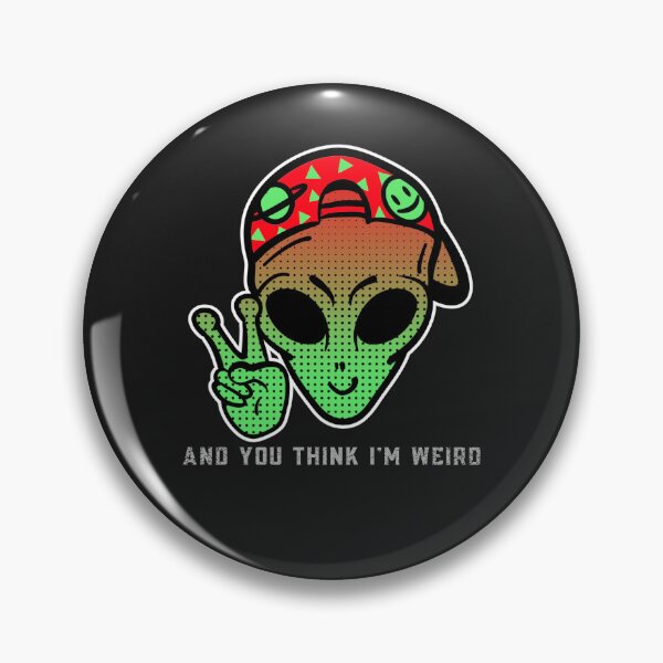 Artikelvorschau, lustiges Alien-Friedenszeichen entworfen und verkauft von ydsdesigns.