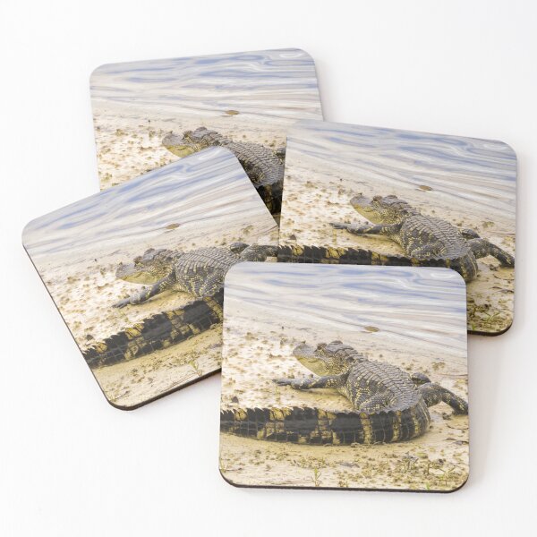 Item preview, Alligator sunning designed and sold by Zina Stromberg.