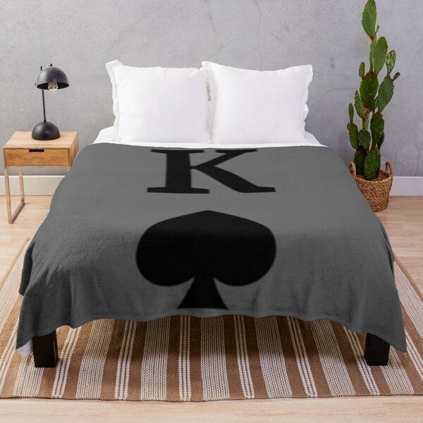 Item preview, King Of Spades Card (black) Classic designed and sold by ZaneHalvorson.