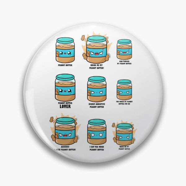 Item preview, Cute Cartoon Peanut Butter || Breakfast || Kawaii designed and sold by cookingwithten.