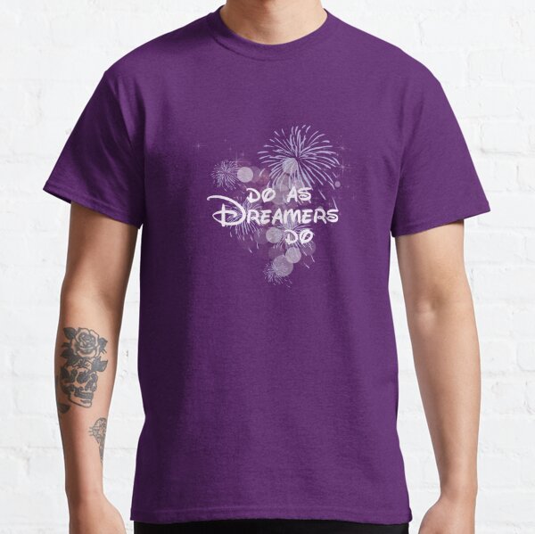 Dreamers Club College Print Shirt, Disney Dreamers Tshirt, Cute