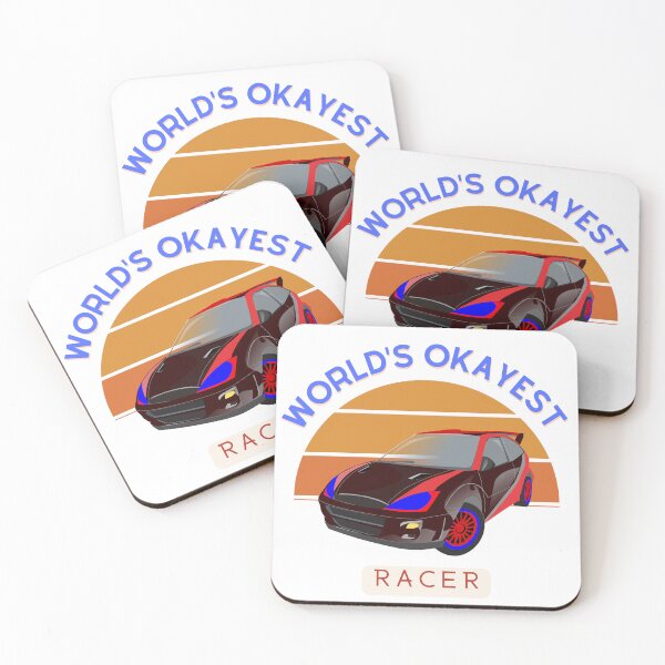Item preview, World's Okayest racer designed and sold by DoraHappy.