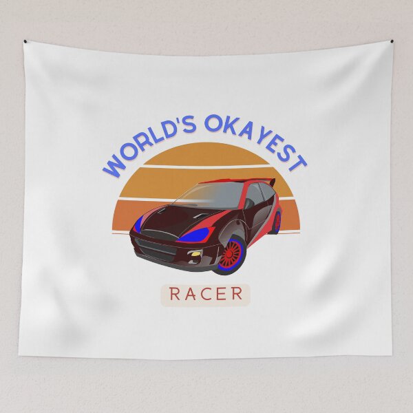 Item preview, World's Okayest racer designed and sold by DoraHappy.