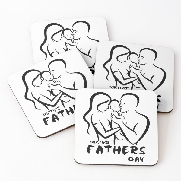 Item preview, Our First Father's Day designed and sold by designbychow.