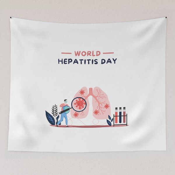 Item preview, World hepatitis day designed and sold by Jaadueekala.