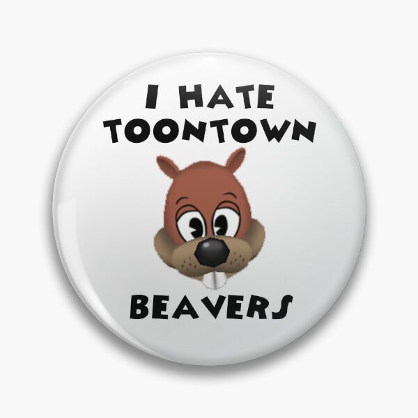 Item preview, I Hate Toontown Beavers designed and sold by TooningAround.