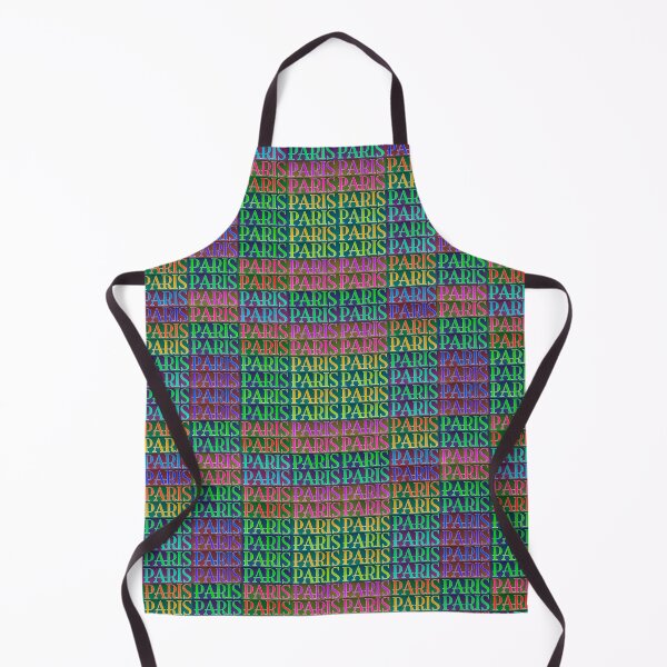 Item preview, Paris Words Motif Colorful Pattern designed and sold by DFLC Prints.