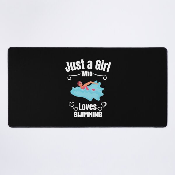 Item preview, Just a Girl Who loves Swimming designed and sold by WaguinhoTex.