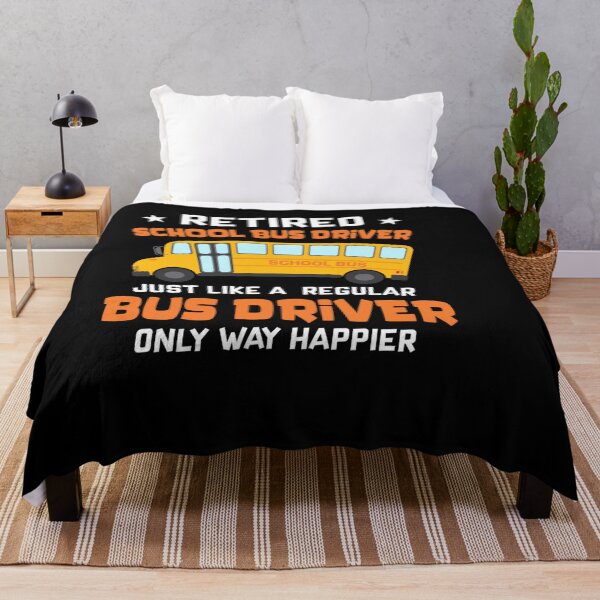 Item preview, RETIRED SCHOOL BUS DRIVER JUST LIKE A REGULAR GRANDPA designed and sold by sobriowslen.