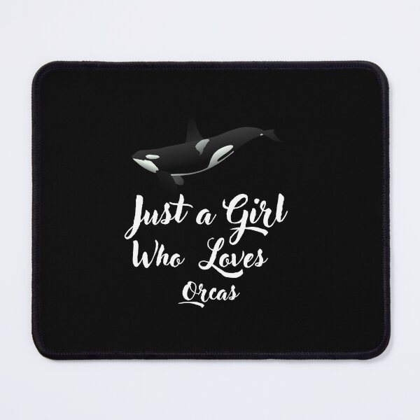 Item preview, Just a Girl Who loves Orcas #02 designed and sold by WaguinhoTex.