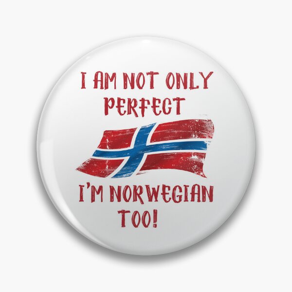 Item preview, I am Not Only Perfect I'm Norwegian Too designed and sold by funnytshirtemp.
