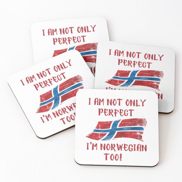 Item preview, I am Not Only Perfect I'm Norwegian Too designed and sold by funnytshirtemp.