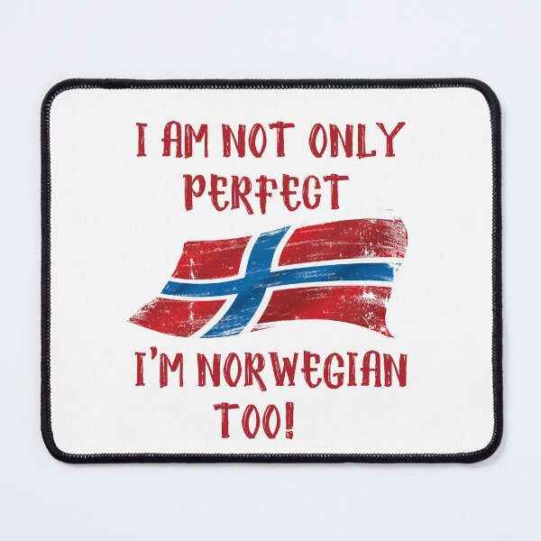 Item preview, I am Not Only Perfect I'm Norwegian Too designed and sold by funnytshirtemp.