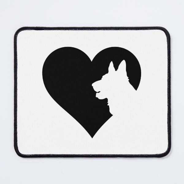 Item preview, The Heart of the German Shepherd Lover designed and sold by More Cute Dogs.