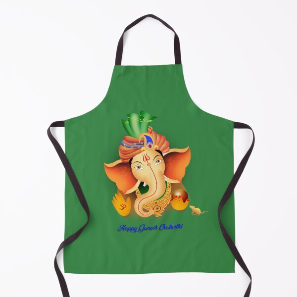 Item preview, Happy Ganesh Chaturthi Lord Ganesha with mouse designed and sold by tanabe.