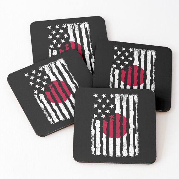 Item preview, Japanese American Pride USA Flag Japan Roots designed and sold by pixeljamz.
