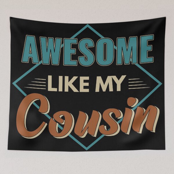 Item preview, Awesome Like My Cousin gift idea designed and sold by Mmmm3344.