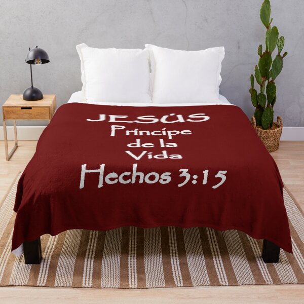 Item preview, Acts 3:15 Jesus Prince of Life Spanish Bible Verse designed and sold by NombresDeJesus.