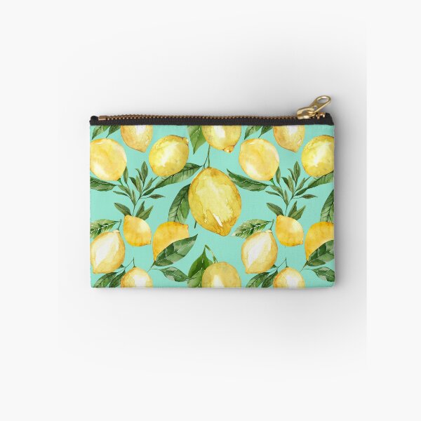 Aperçu de l'œuvre Summer lemons pattern on mint créée et vendue par anna0711.