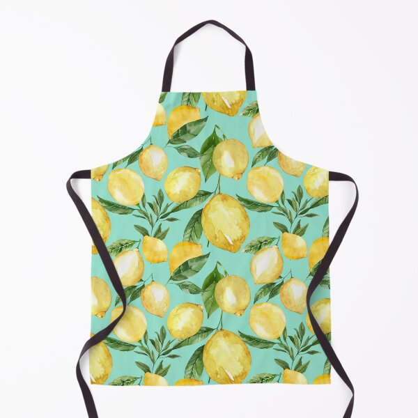 Aperçu de l'œuvre Summer lemons pattern on mint créée et vendue par anna0711.