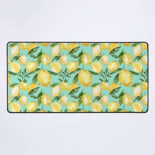 Artikelvorschau, Summer lemons pattern on mint entworfen und verkauft von anna0711.