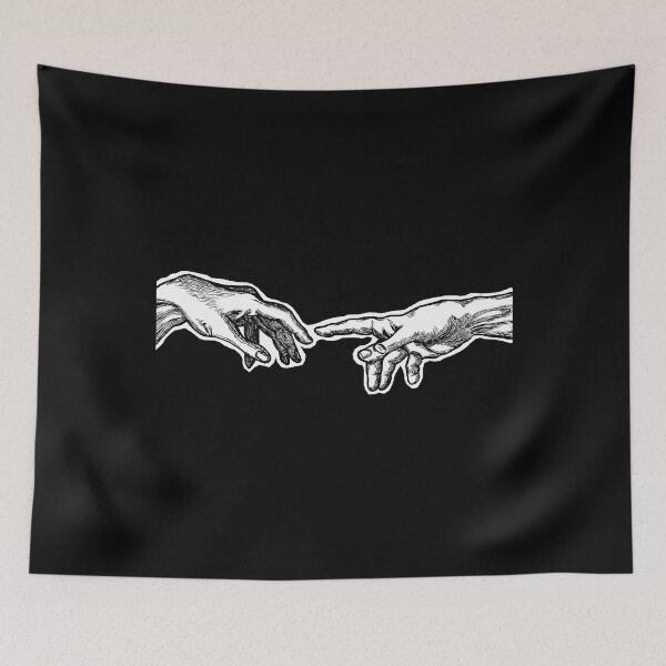 Item preview, Creation Of Adam Sticker designed and sold by AvivaMania.
