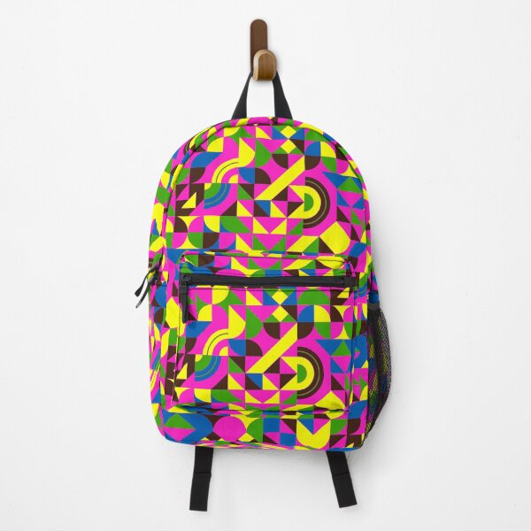Item preview, geomattric colorful patterns conceptual Art - Abstract Neo Geo graphic design designed and sold by Design Repo.