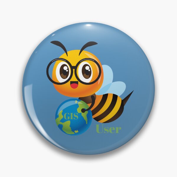 Item preview, Bee GIS User designed and sold by IoanaIC.