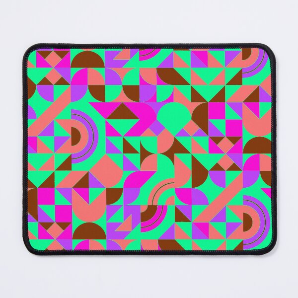 Item preview, geomattric colorful patterns conceptual Art - Abstract Neo Geo graphic design designed and sold by Design Repo.