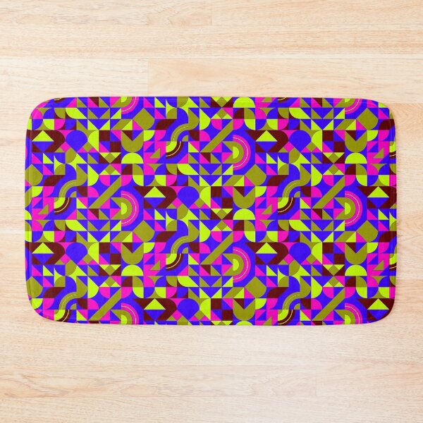 Item preview, geomattric colorful patterns conceptual Art - Abstract Neo Geo graphic design designed and sold by Design Repo.