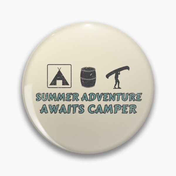 Artikelvorschau, Summer adventure awaits campers entworfen und verkauft von yococo.