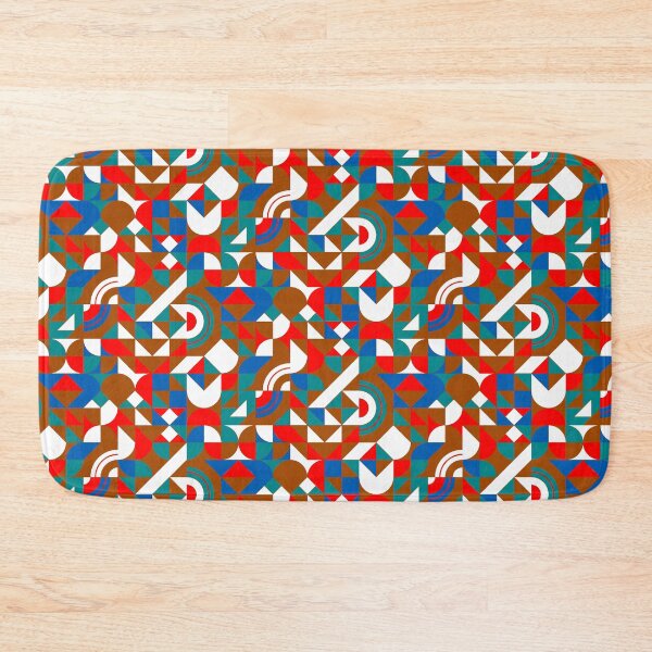 Item preview, geomattric colorful patterns conceptual Art - Abstract Neo Geo graphic design designed and sold by Design Repo.