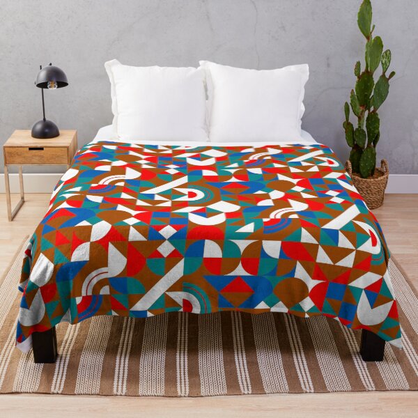 Item preview, geomattric colorful patterns conceptual Art - Abstract Neo Geo graphic design designed and sold by Design Repo.