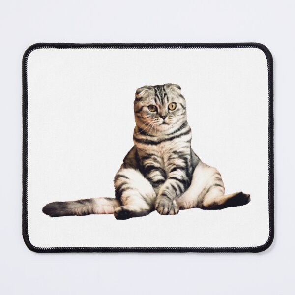 Item preview, Confused Cat Mouse Pads and Desk Mats designed and sold by MICKSPIKS.