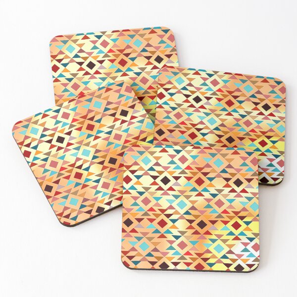 Item preview, Golden Diamond Pattern (Aztec Inspired) designed and sold by RoxanneG.